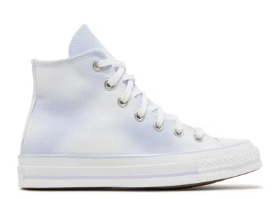 Converse Wmns Chuck 70 High 'muted Cloud Wash' In Blue