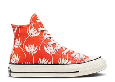 Converse Wmns Chuck 70 High 'summer Spirit - Bright Poppy' In Orange