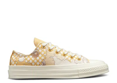 Converse Wmns Chuck 70 Low 'crafted Florals' In Yellow