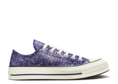 Converse Wmns Chuck 70 Low 'glitter - Night Indigo' In Blue