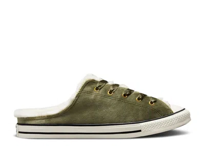Converse Wmns Chuck Taylor All Star Dainty Mule 'welcome To The Wild - Field Surplus' In Green
