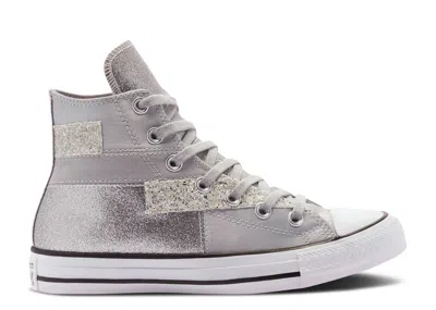 Converse Wmns Chuck Taylor All Star High 'ash Stone Glitter' In Gray