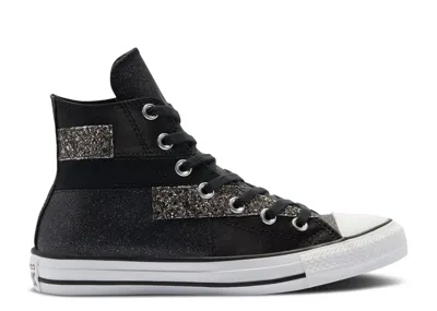 Converse Wmns Chuck Taylor All Star High 'black Glitter'