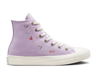 Converse Wmns Chuck Taylor All Star High 'butterfly Wings' In Purple