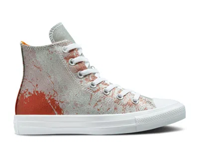 Converse Wmns Chuck Taylor All Star High 'hybrid Shine - Gradient Fire Pit' In Orange