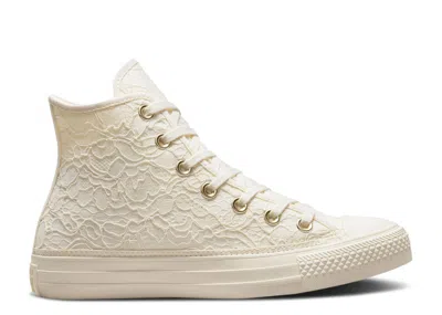 Converse Wmns Chuck Taylor All Star High 'lace - Egret' In White