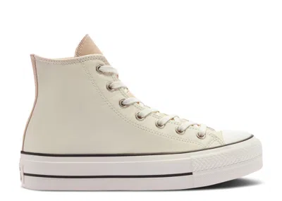 Converse Wmns Chuck Taylor All Star High 'neutral Tones - Pale Putty' In White
