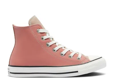 Converse Wmns Chuck Taylor All Star High 'neutral Tones - Silt Red Rose' In Pink