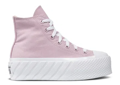 Converse Wmns Chuck Taylor All Star Lift 2x High 'himalayan Salt' In Pink