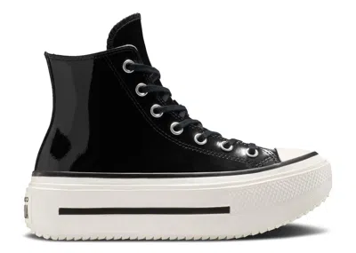 Converse Wmns Chuck Taylor All Star Lift Double Stack Platform High 'black Patent Leather'