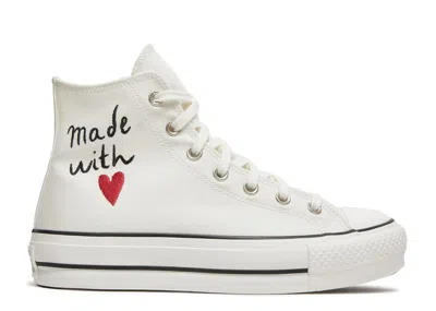 Converse Wmns Chuck Taylor All Star Lift High 'valentine's Day - Vintage White'