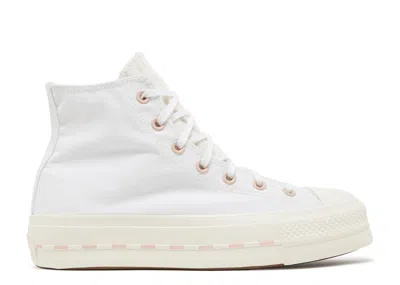 Converse Wmns Chuck Taylor All Star Lift High 'white Pink Clay'
