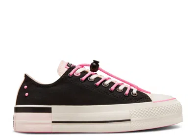 Converse Wmns Chuck Taylor All Star Lift Platform Easyon Low 'black Fable Pink'