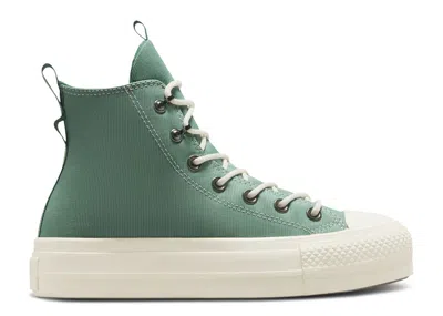 Converse Wmns Chuck Taylor All Star Lift Platform High 'herby Admiral Elm Green'