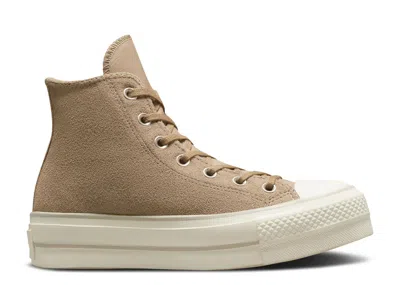 Converse Wmns Chuck Taylor All Star Lift Platform High 'nomad Khaki' In Multi