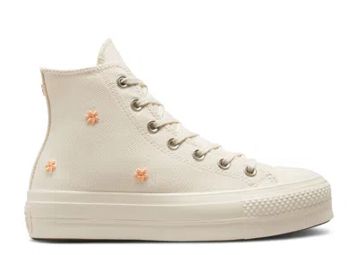 Converse Wmns Chuck Taylor All Star Lift Platform High 'pearls' In White