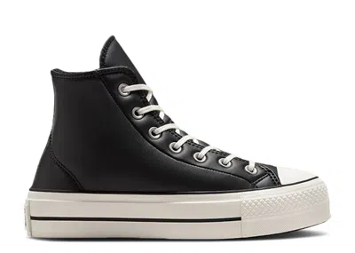 Converse Wmns Chuck Taylor All Star Lift Platform High 'puffed Up - Black Egret'
