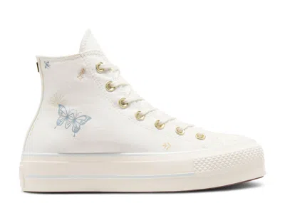 Converse Wmns Chuck Taylor All Star Lift Platform High 'tiny Tattoos' In White