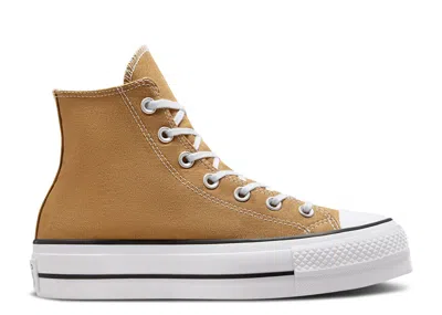 Converse Wmns Chuck Taylor All Star Lift Platform High 'trek Tan' In Brown