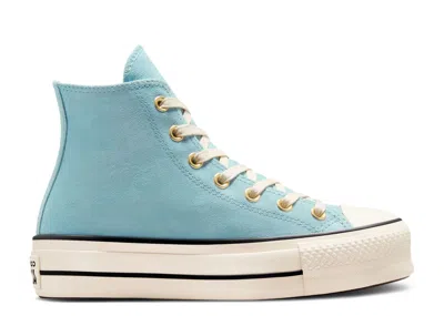 Converse Wmns Chuck Taylor All Star Lift Platform High 'vernal Pool' In Blue