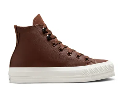 Converse Wmns Chuck Taylor All Star Lift Platform High 'water Repellent - Bear Nap Brown'