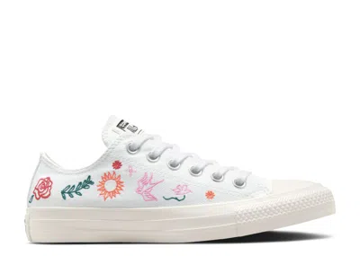Converse Wmns Chuck Taylor All Star Low 'summer Embroidery' In White