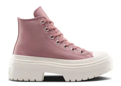 Converse Wmns Chuck Taylor All Star Lugged Heel Platform High 'light Saddle' In Pink