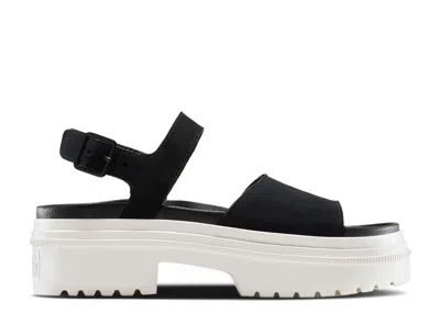 Converse Wmns Chuck Taylor All Star Lugged Heel Sandal 'black Egret'