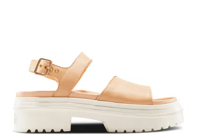 Converse Wmns Chuck Taylor All Star Lugged Heel Sandal 'coastal Dune' In Brown