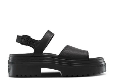 Converse Wmns Chuck Taylor All Star Lugged Heel Sandal 'triple Black'