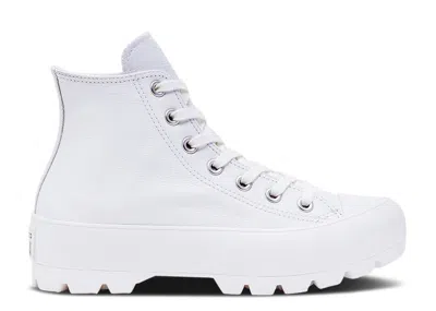 Converse Wmns Chuck Taylor All Star Lugged Leather High 'white'