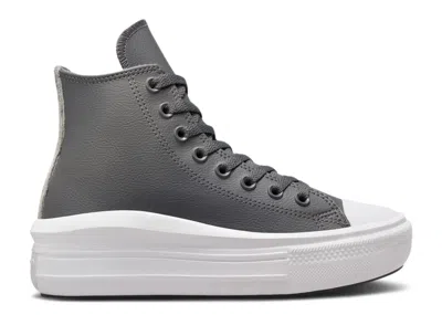 Converse Wmns Chuck Taylor All Star Move High 'iron Grey' In Gray