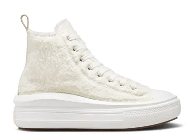 Converse Wmns Chuck Taylor All Star Move High 'perfect Is Not Perfect - Egret' In White
