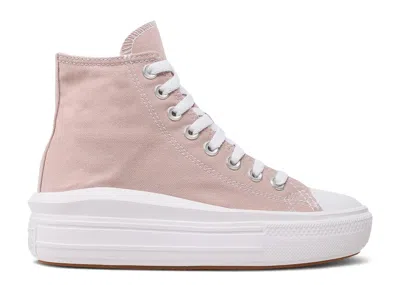 Converse Wmns Chuck Taylor All Star Move High 'stone Mauve' In Pink