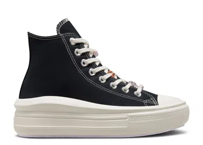 Converse Wmns Chuck Taylor All Star Move Platform High 'diy Beads' In Black