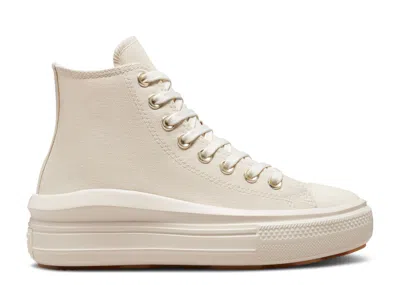 Converse Wmns Chuck Taylor All Star Move Platform High 'golden Elements' In White