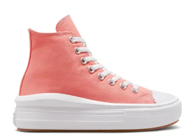 Converse Wmns Chuck Taylor All Star Move Platform High 'lawn Flamingo' In Orange