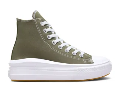 Converse Wmns Chuck Taylor All Star Move Platform High 'utility' In Green