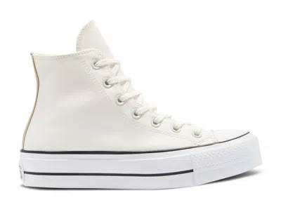 Converse Wmns Chuck Taylor All Star Platform High 'anodized Metals - Egret' In White