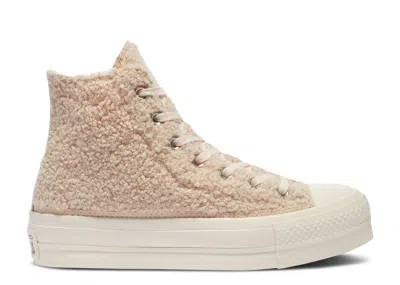 Converse Wmns Chuck Taylor All Star Platform High 'cozy Club' In Pink