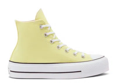 Converse Wmns Chuck Taylor All Star Platform High 'light Citron' In Yellow