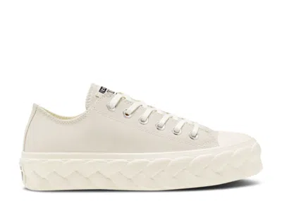 Converse Wmns Chuck Taylor All Star Platform Low 'runway Cable - Egret' In White