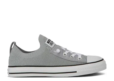 Converse Wmns Chuck Taylor All Star Shoreline Knit Slip-on 'wolf Grey' In Gray