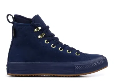 Converse Wmns Chuck Taylor All Star Waterproof Hi 'midnight Navy' In Blue