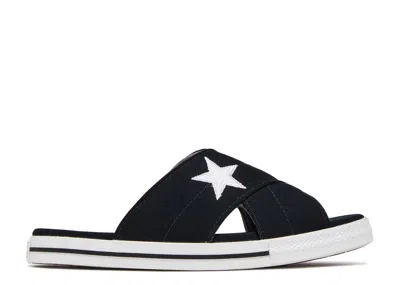 Converse Wmns One Star Slide 'black'