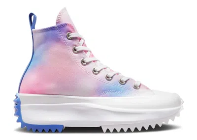 Converse Wmns Run Star Hike High 'cloud Wash - Storm Pink' In Multi