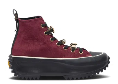 Converse Wmns Run Star Hike High 'deep Bordeaux' In Red