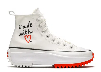 Converse Wmns Run Star Hike High 'made With Love - White'