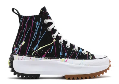 Converse Wmns Run Star Hike High 'splatter Paint - Black'