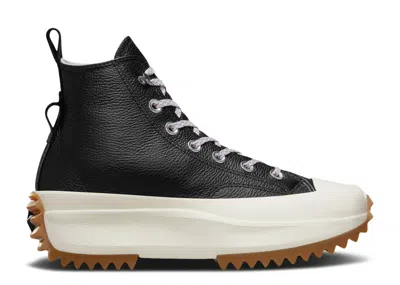 Converse Wmns Run Star Hike Platform High 'black Egret Gum'
